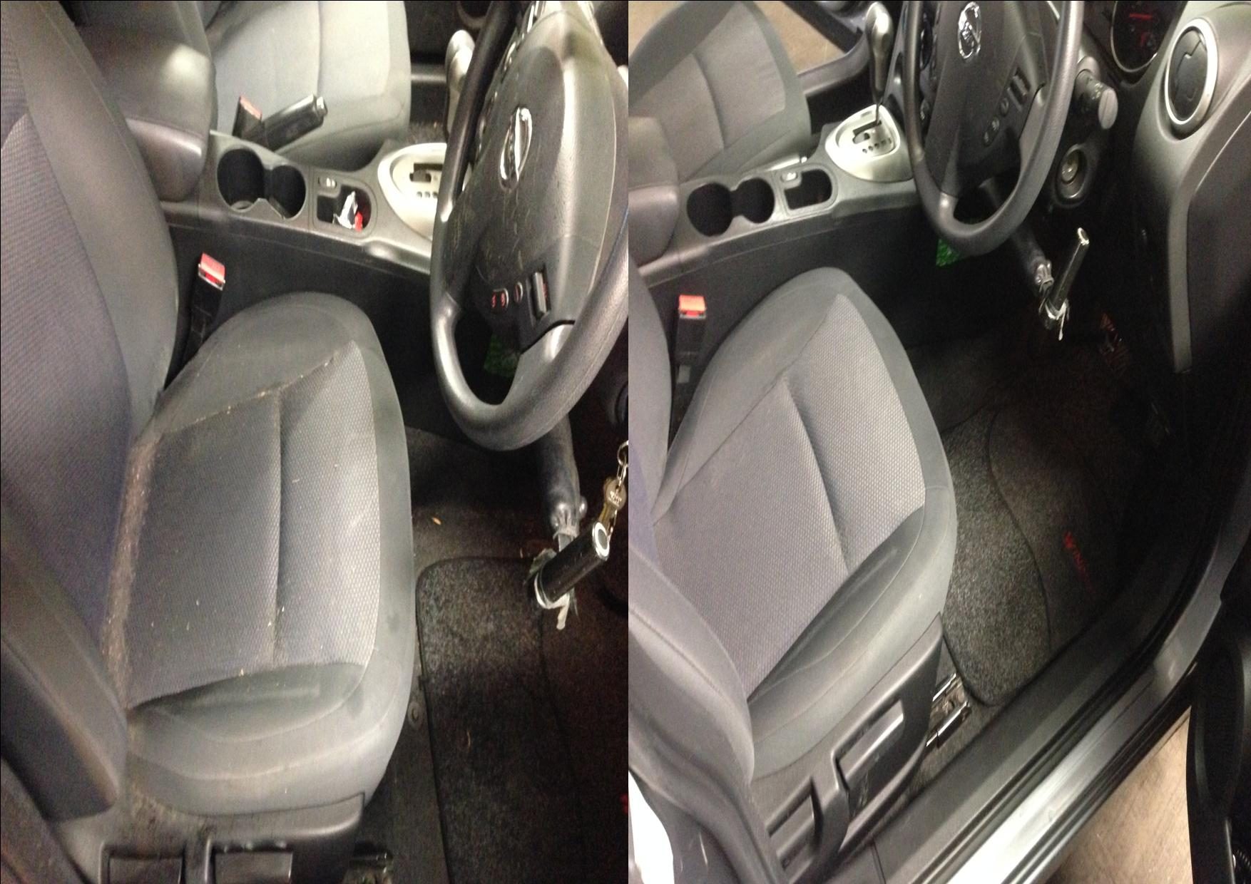 car vacuumed