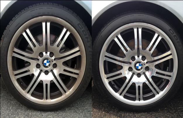 Remove brake dust